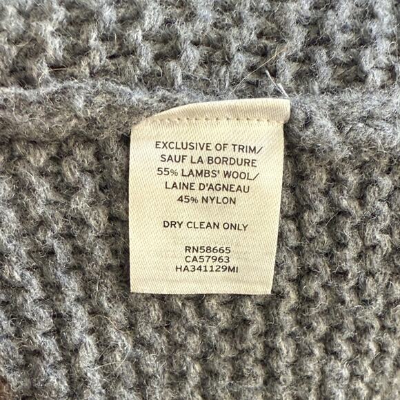 Halogen Gray Longline Snap-Button Cardigan Women's size Medium - Picture 10 of 10